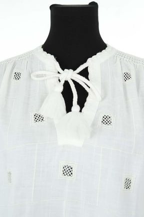 Blouse Bash  Ecru