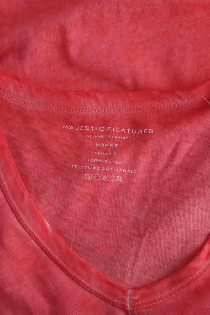 T-shirt Majestic Filatures  Rose