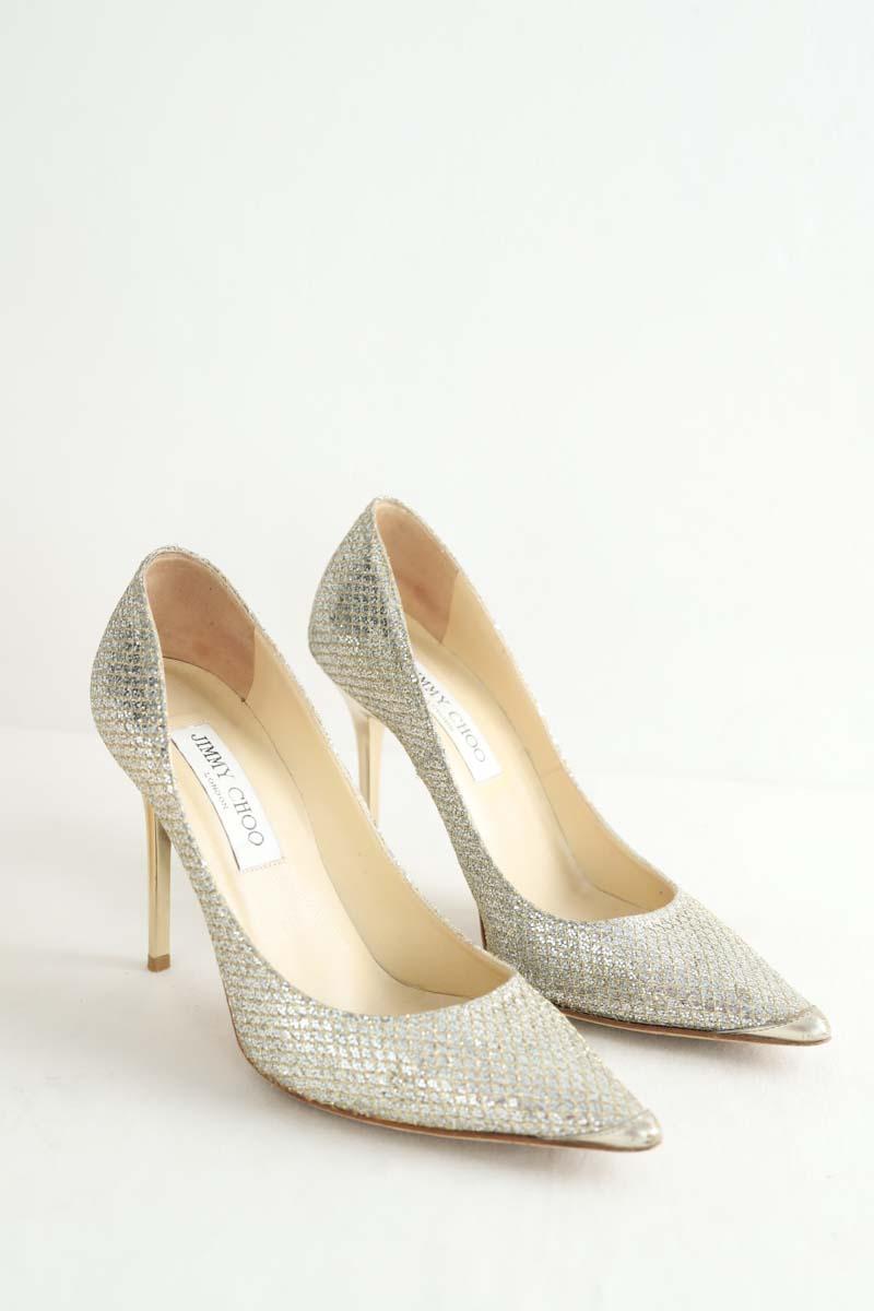 Talons Jimmy Choo  Doré