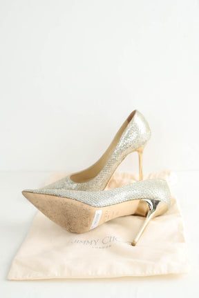 Talons Jimmy Choo  Doré