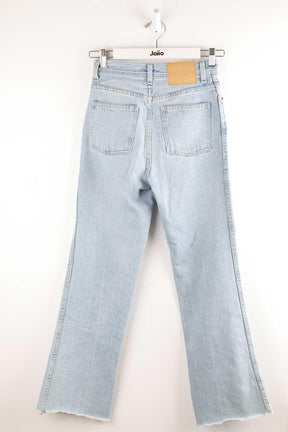 Jean large B Sides  Bleu