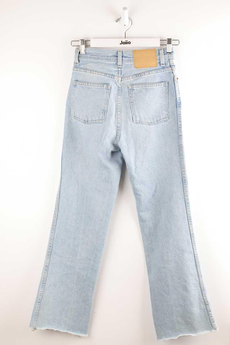 Jean large B Sides  Bleu