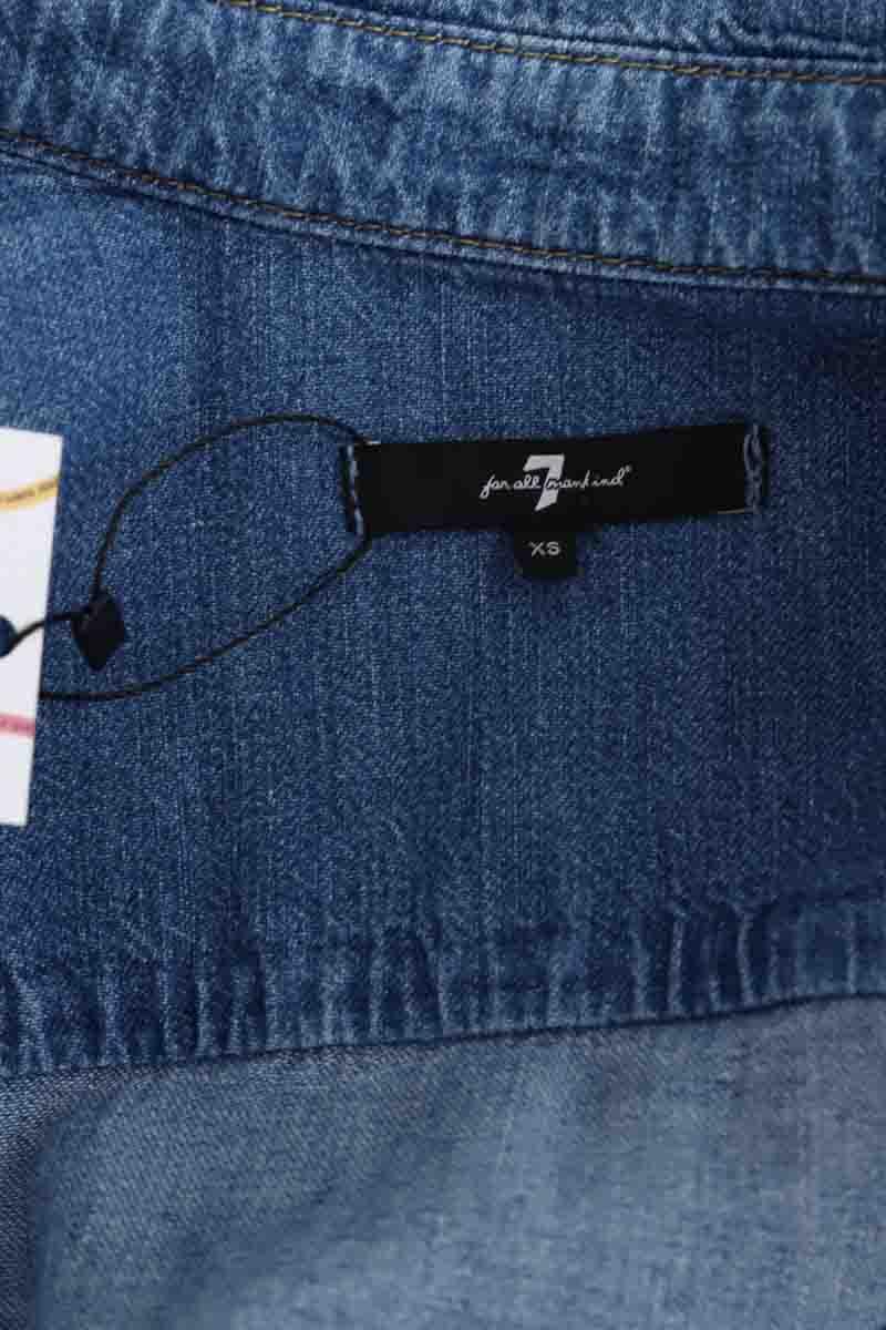 Chemise 7 For All Mankind  Bleu