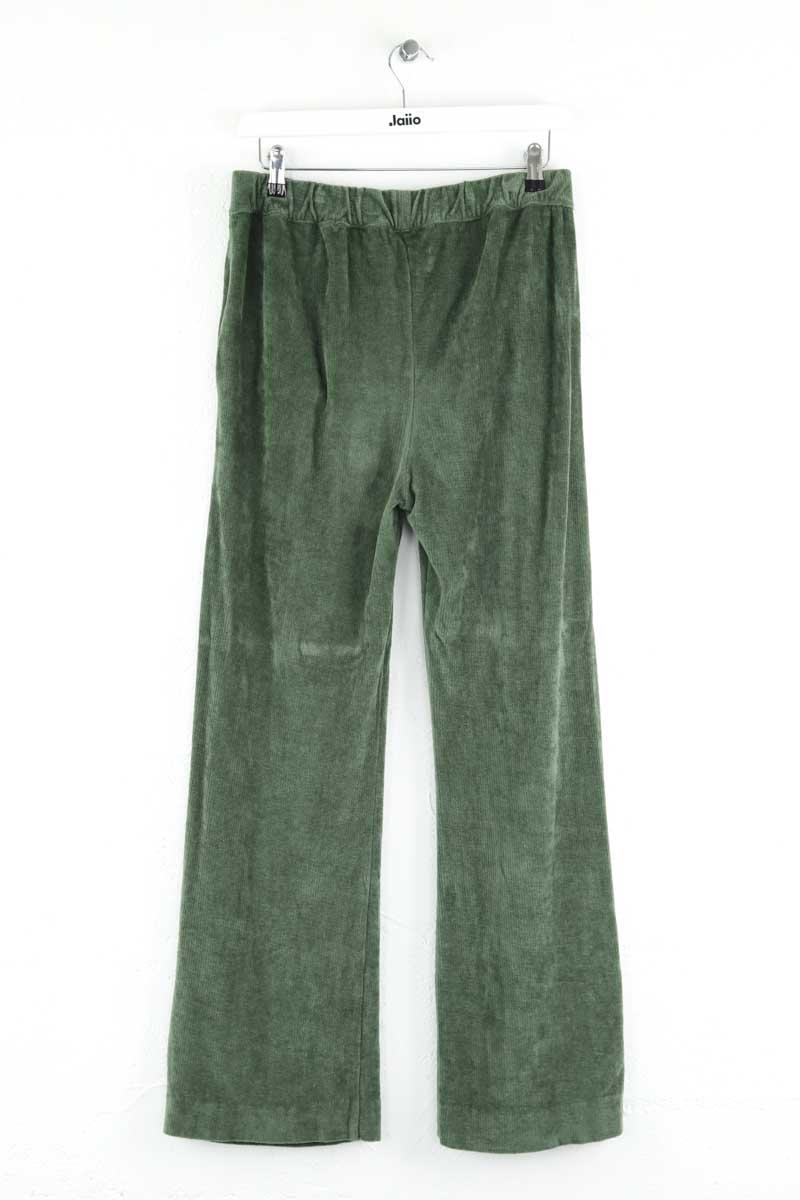 Pantalon droit Majestic Filatures  Vert