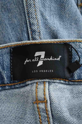 Jean droit 7 For All Mankind  Bleu