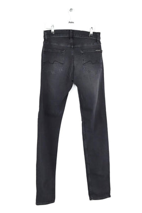 Jean droit 7 For All Mankind  Noir