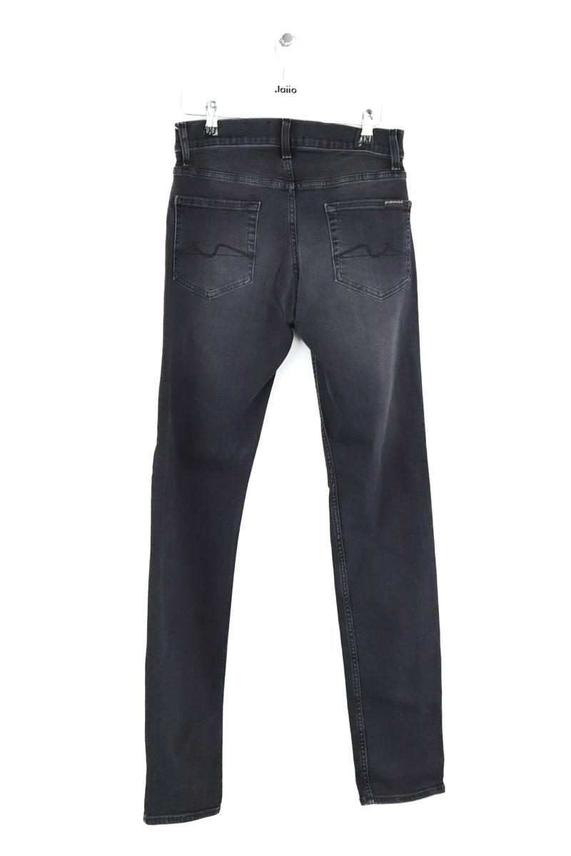 Jean droit 7 For All Mankind  Noir