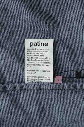 Chemise patine  Noir