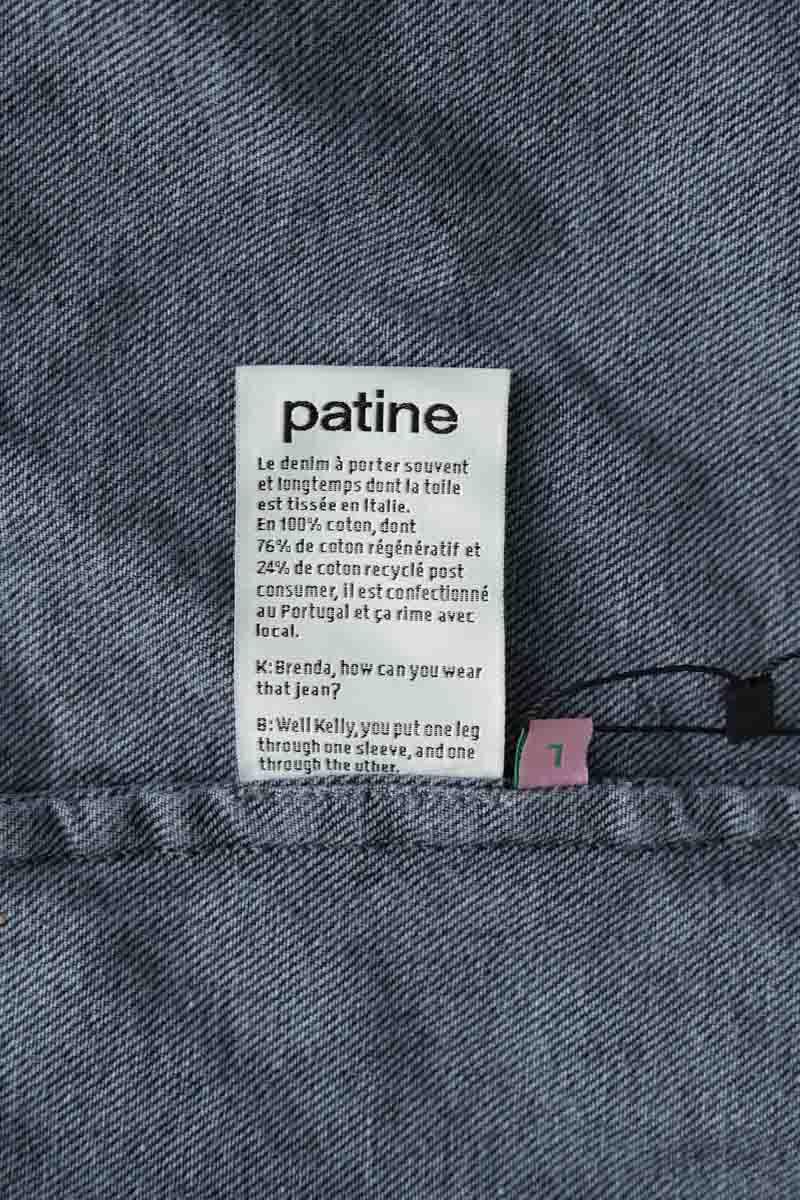 Chemise patine  Noir