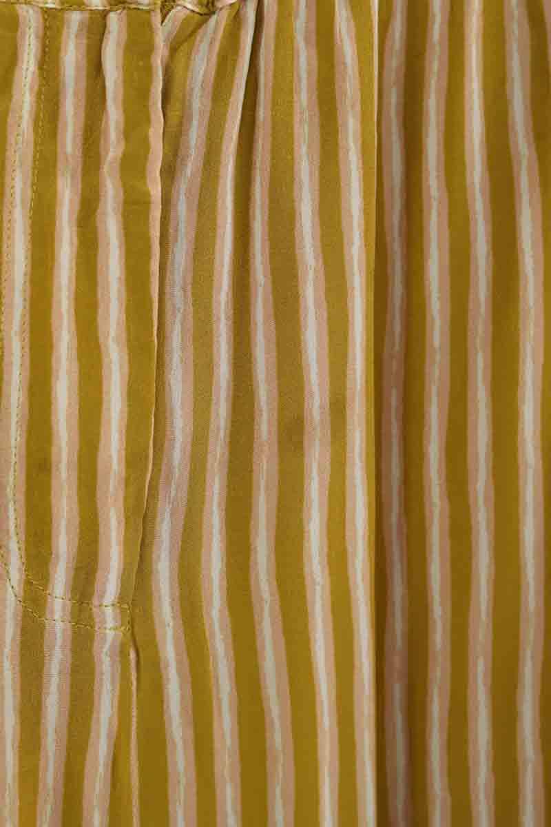 Pantalon large Louise Misha  Jaune