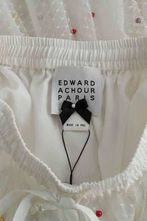 Jupe Edward Achour Paris  Blanc