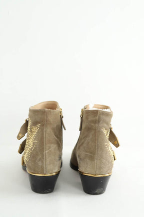 Boots à boucles Chloé  Camel