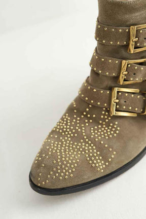 Boots à boucles Chloé  Camel