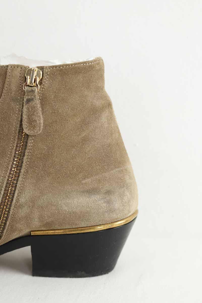 Boots à boucles Chloé  Camel