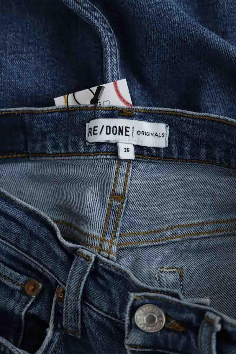 Jean droit RE/DONE  Bleu