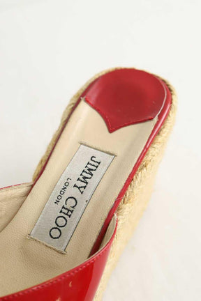 Talons Jimmy Choo  Rouge