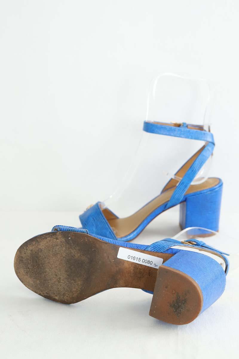 Talons Tory Burch  Bleu