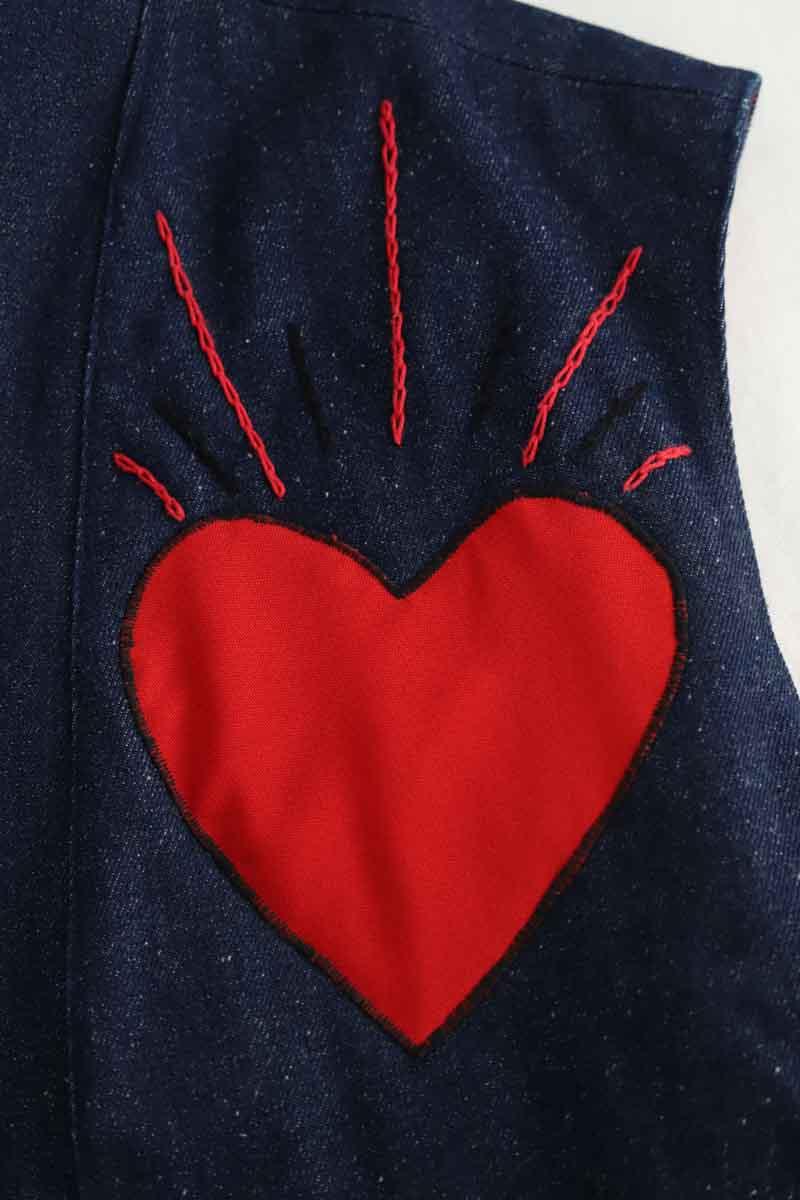 Veste Moon Society  Bleu