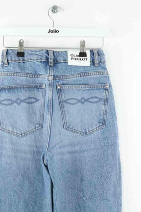 Jean droit Claudie Pierlot  Bleu
