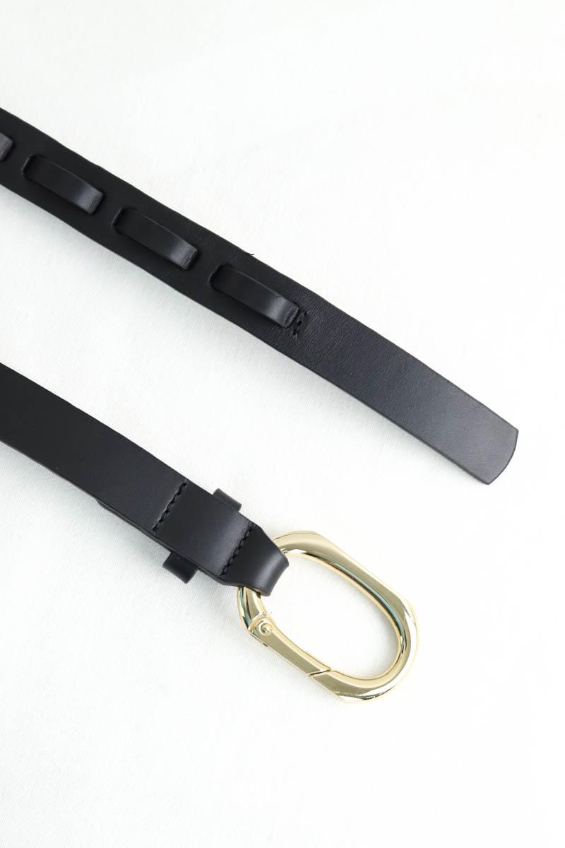 Ceinture en cuir Anine Bing  Noir