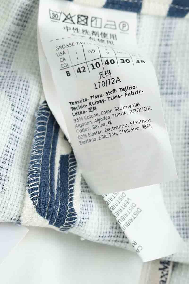 Pantalon court Max Mara  Bleu