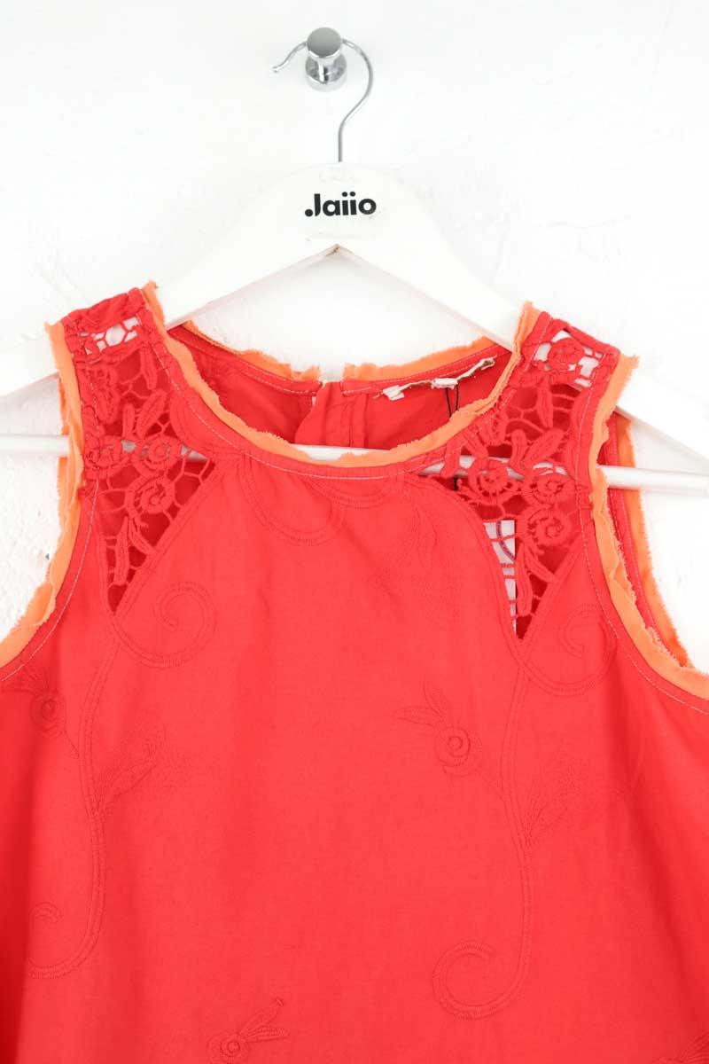 Top sans manche Maje  Rouge