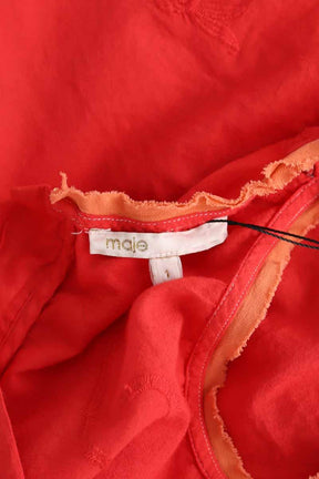 Top sans manche Maje  Rouge