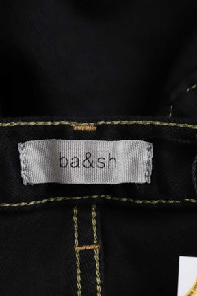 Jean droit Bash  Noir
