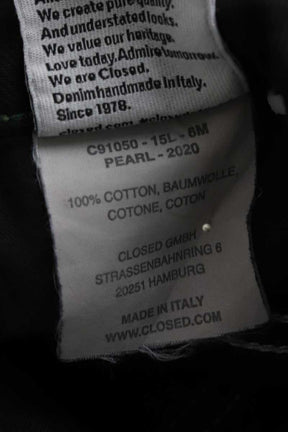Jean slim Closed  Noir