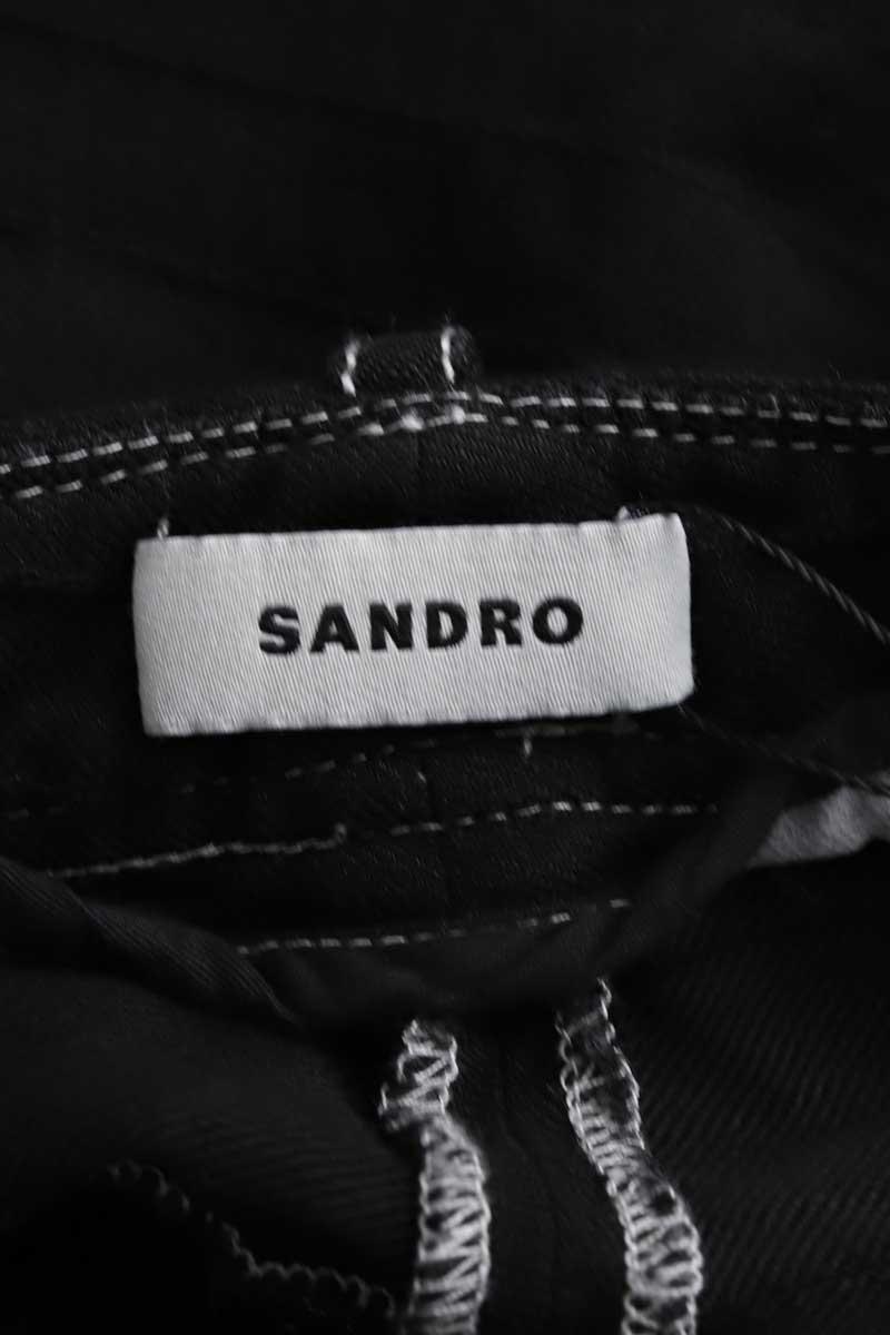 Jean droit Sandro  Noir