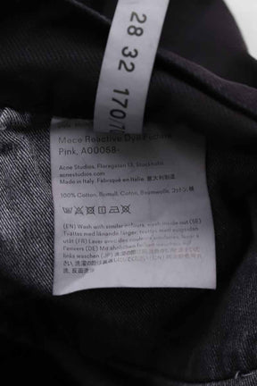 Jean boyfriend Acne Studios  Noir