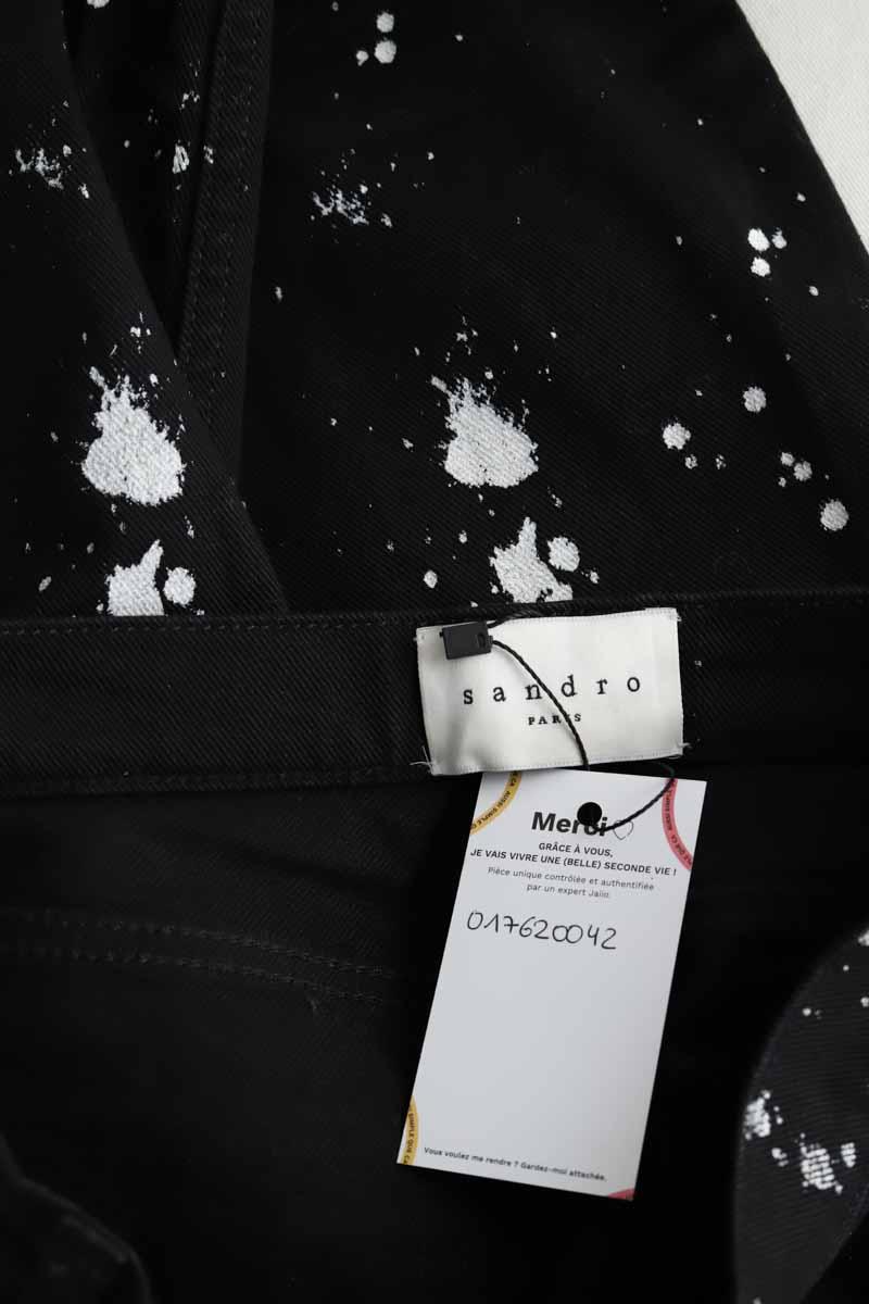 Jean slim Sandro  Noir