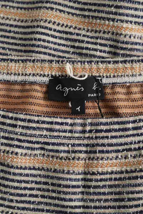 Mini jupe Agnès B.  Bleu