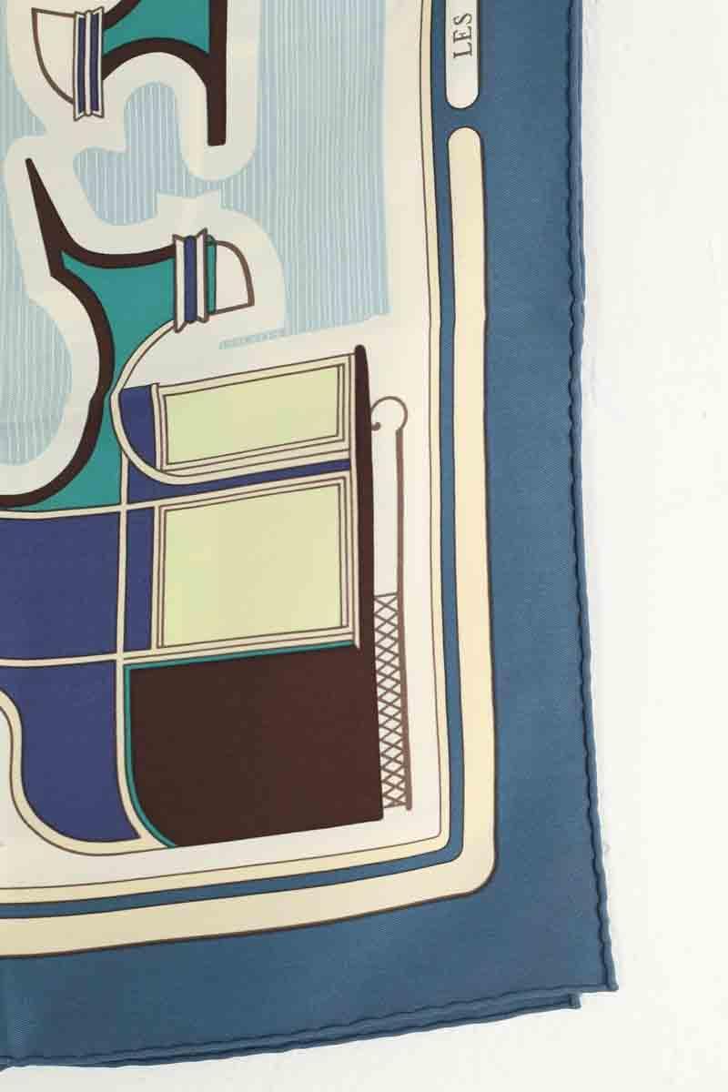 Carrés Hermès  Bleu