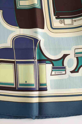 Carrés Hermès  Bleu