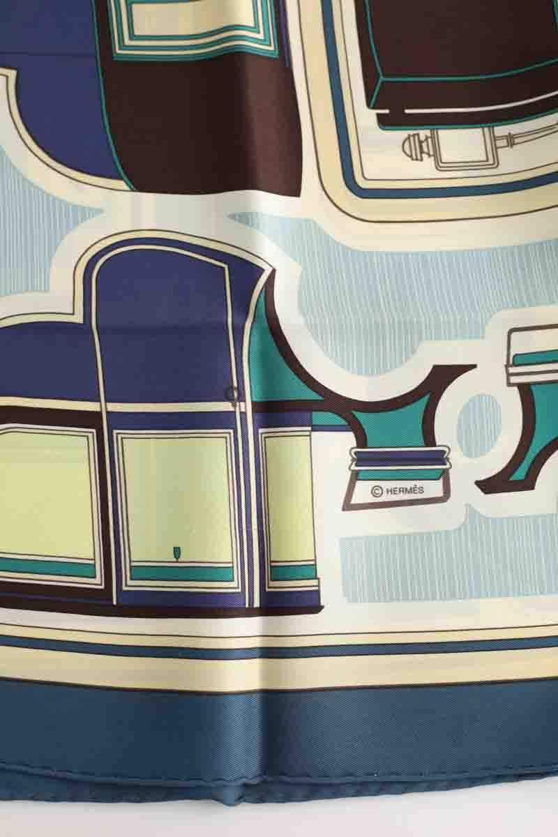 Carrés Hermès  Bleu