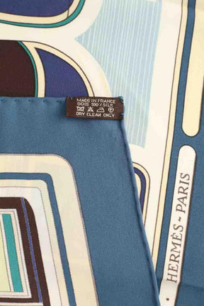 Carrés Hermès  Bleu