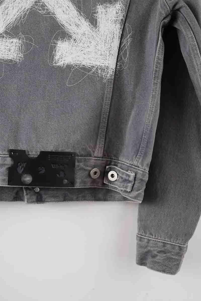 Veste Off White  Gris