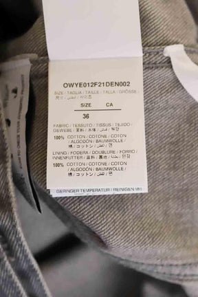 Veste Off White  Gris