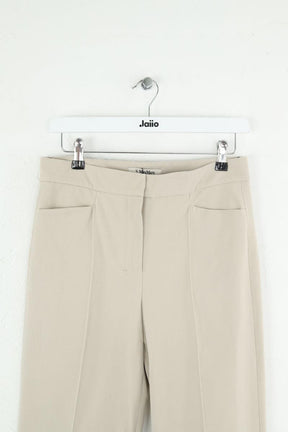 Pantalon droit Max Mara  Ecru