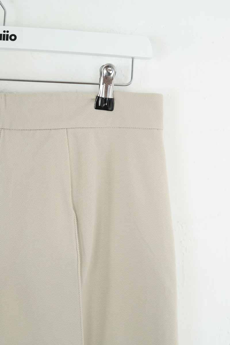 Pantalon droit Max Mara  Ecru