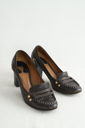 Talons Chloé  Marron