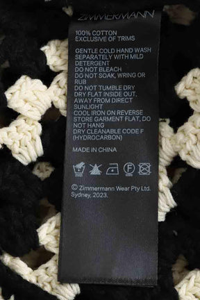 Top sans manche Zimmermann  Noir