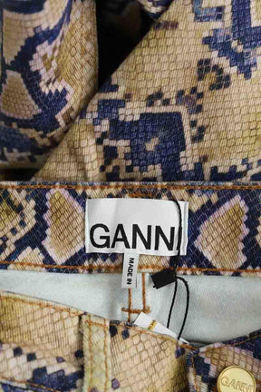 Jean bootcut Ganni  Beige