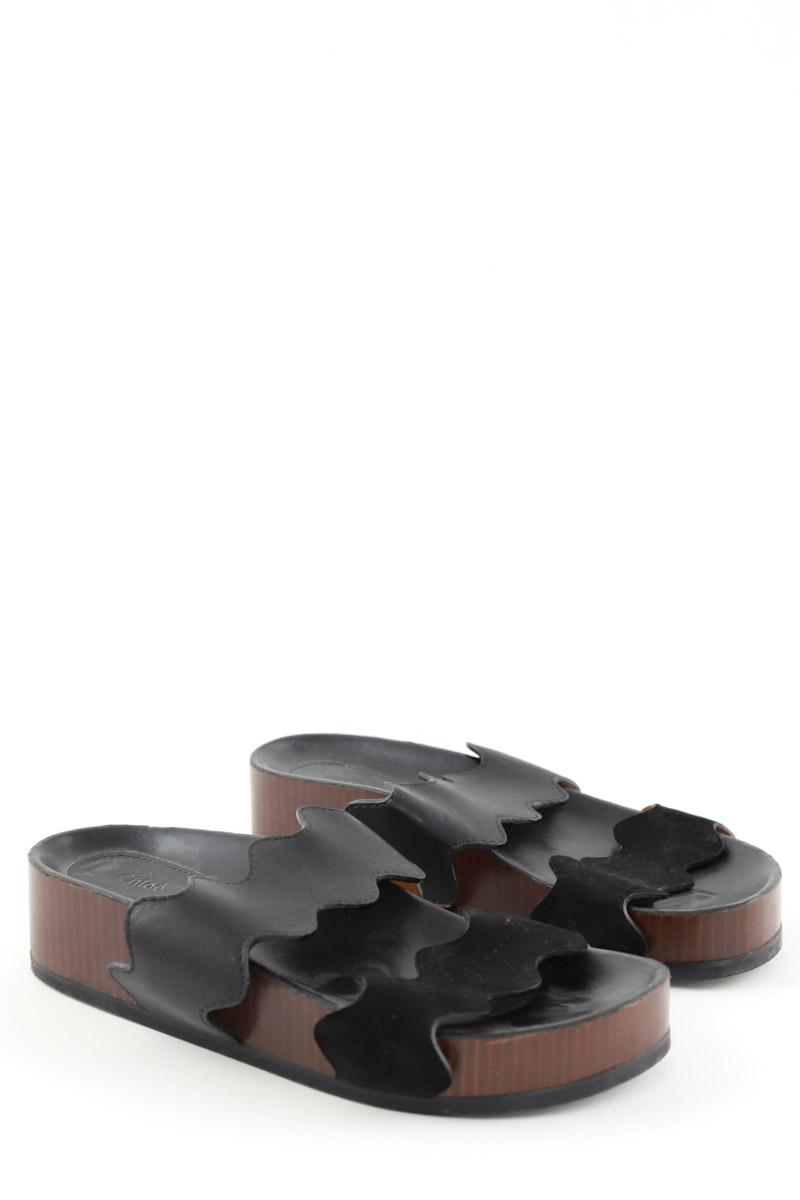 Mules Chloé  Noir