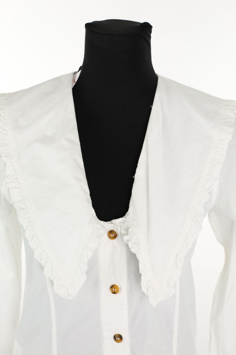 Blouse Ganni  Blanc