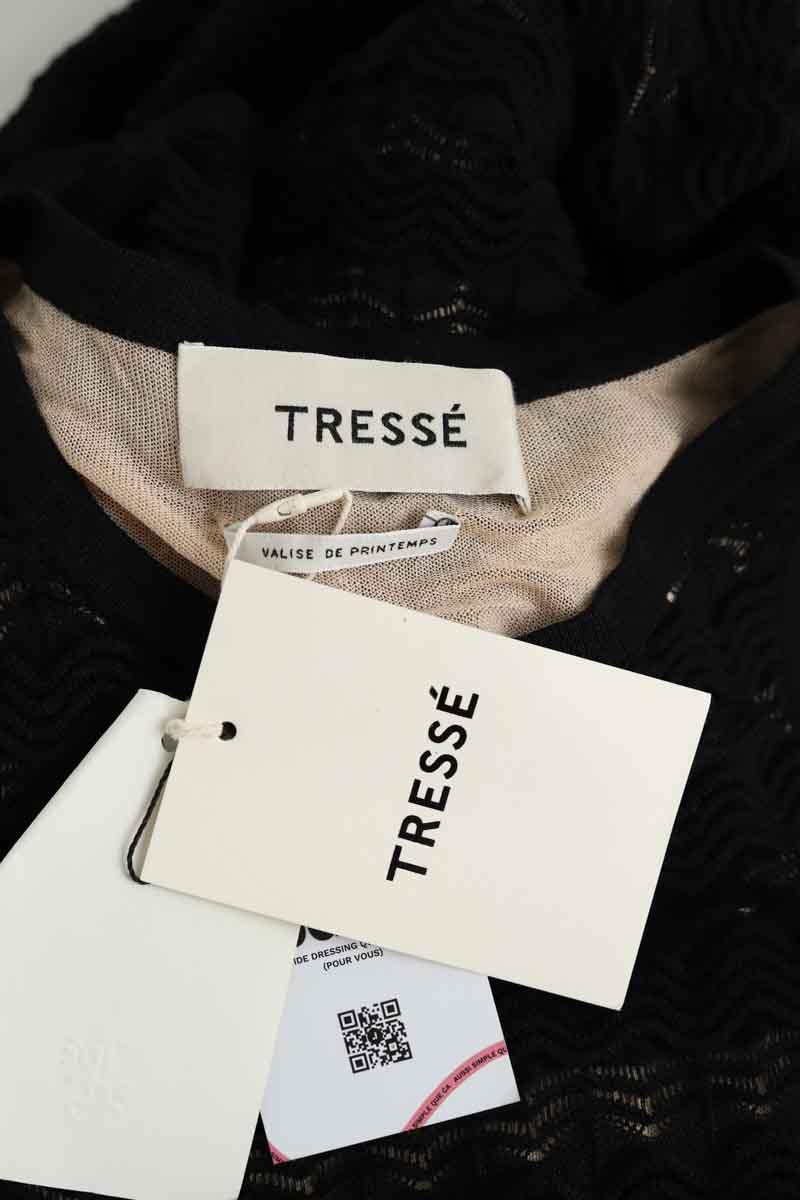 Robe Tresse  Noir