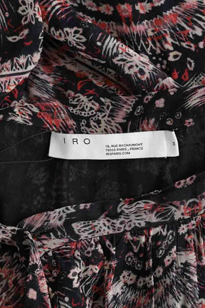 Mi-longueur Iro  Noir