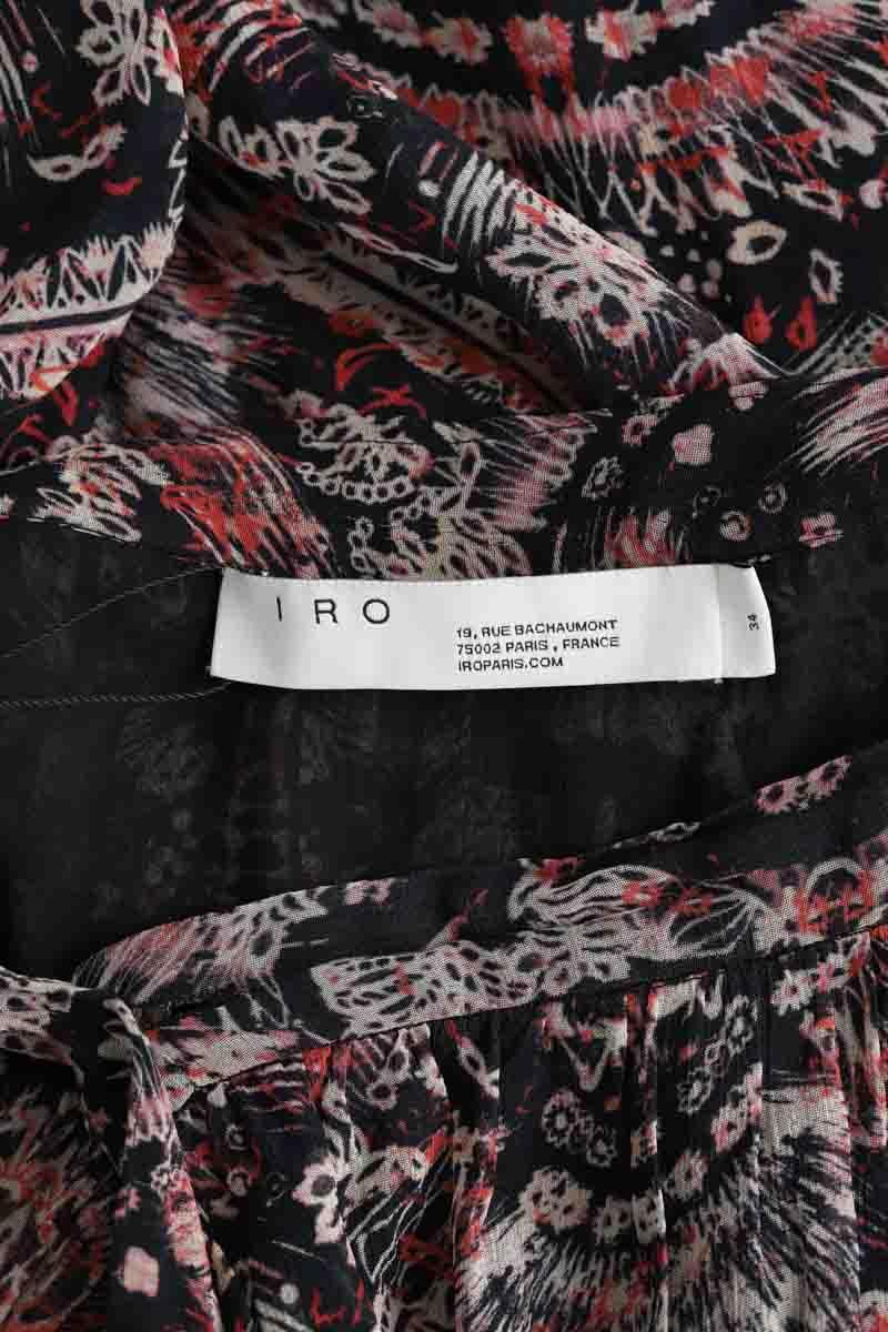 Mi-longueur Iro  Noir