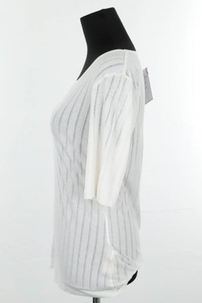 T-shirts Majestic Filatures  Blanc